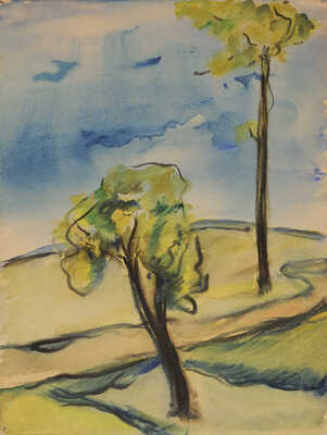 Расторгуев Сергей Николаевич. Два дерева у дороги